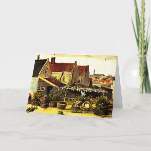 Fisch-Trocken-Schuppen von Vincent van Gogh Karte