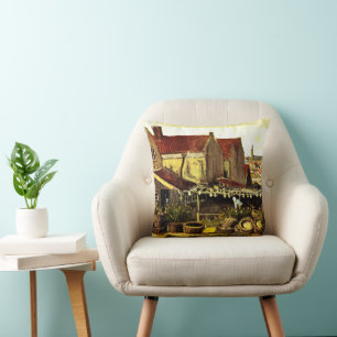 Fisch-Trocken-Schuppen von Vincent van Gogh Kissen