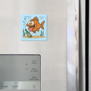 Fisch und Bier Magnet