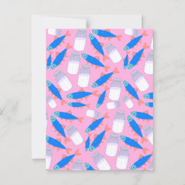 Fisch und Salz Postkarte