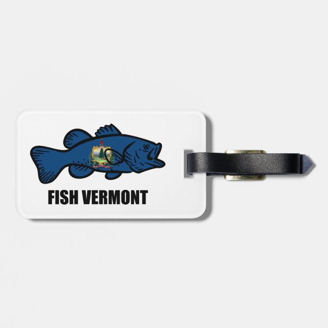Fisch Vermont Gepäckanhänger (Rückseite horizontal)