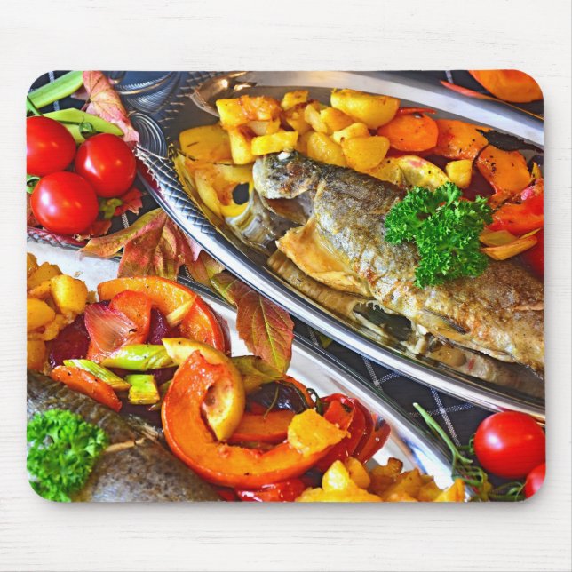Fisch vom Fisch Mousepad (Vorne)
