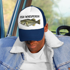 Fisch Whisperer Funny Fishing Fischer Angler Truckerkappe