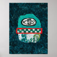 Fisch wird Poster Wall Art vermarkten