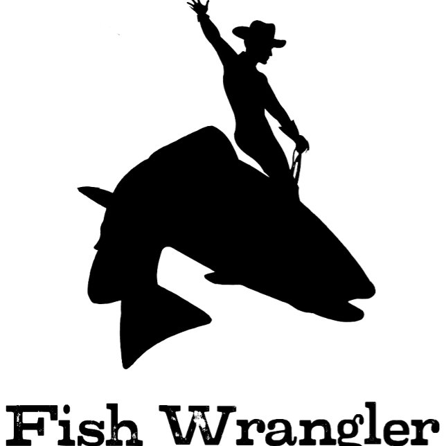 Fisch Wrangler oder Angeller T-Shirt (Von Creator hochgeladen)