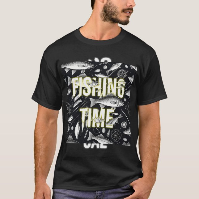 Fischabenteuerzeit T-Shirt (Vorderseite)