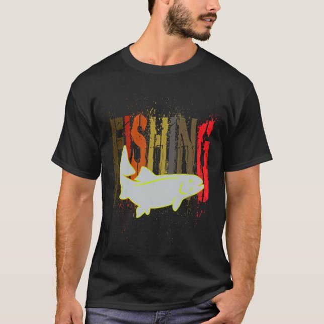Fischangler-Anglergeschenk T-Shirt (Vorderseite)