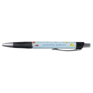 FischAquarium Niedlichen Kid's Pens mit Namen Kugelschreiber