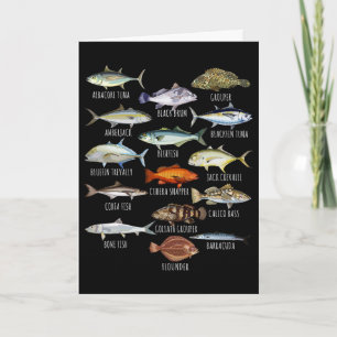 Fischarten Biologie Arten von Salzwasserfischen Fi Karte