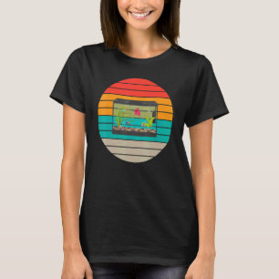 Fischbecken Vintage Retro Grafikdruck für Aquarien T-Shirt