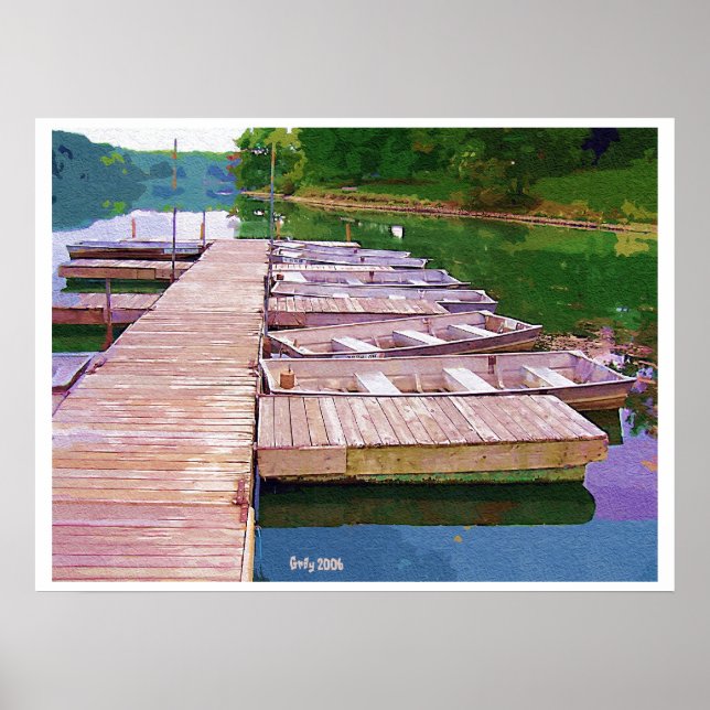 Fischbestände Poster (Vorne)