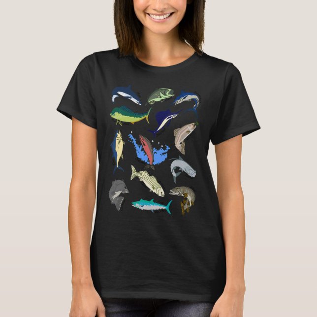 Fischblitz T-Shirt (Vorderseite)
