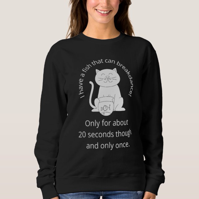 FischBreakdance Sweatshirt (Vorderseite)
