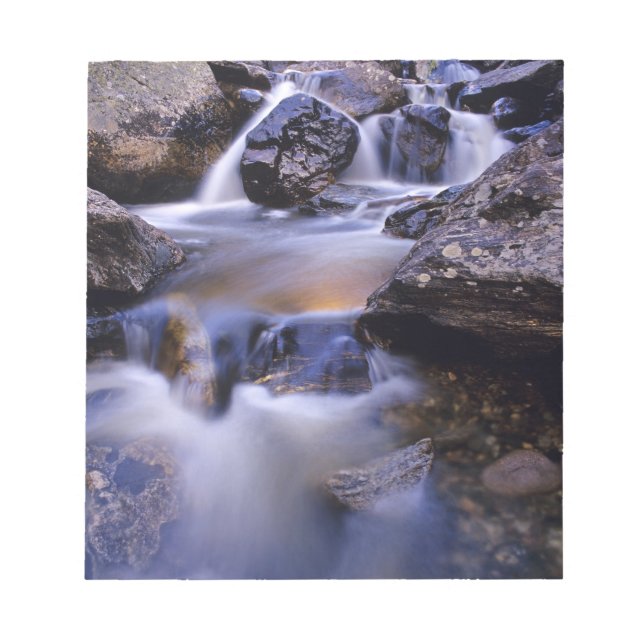 Fischcreek Falls near Steamboat Springs Colorado Notizblock (Vorderseite)