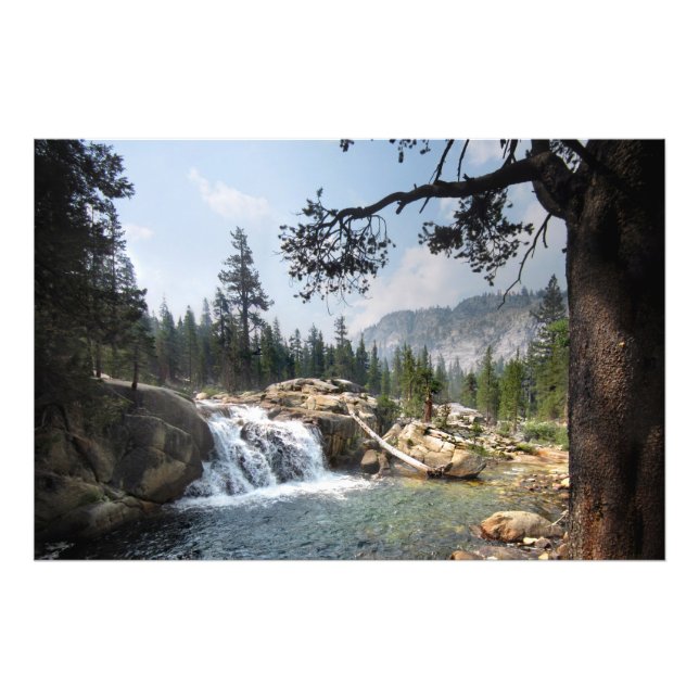 Fischcreek-Wasserfall - Sierra Fotodruck (Vorne)