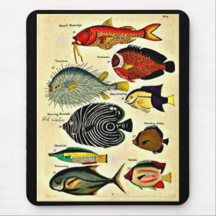 Fischdruck Mousepad