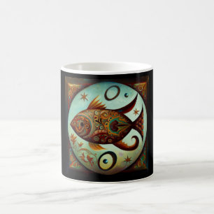 Fische 12 kaffeetasse