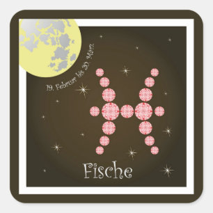 Fische 19. Februar bis 20. März Aufkleber