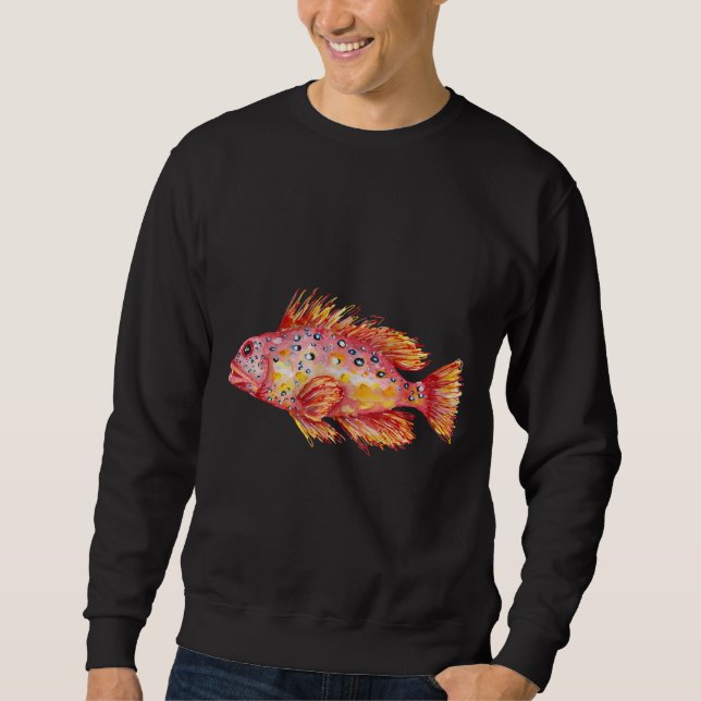 Fische 23 sweatshirt (Vorderseite)