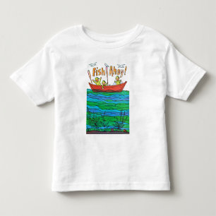 Fische ahoi! kleinkind t-shirt