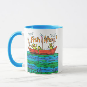 Fische ahoi! tasse