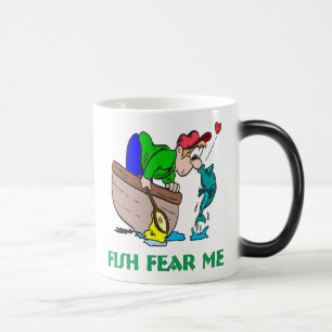 Fische Angst Me Funny Fishing Tasse