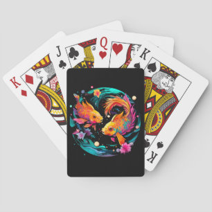 Fische Astrologiezeichen Spielkarten
