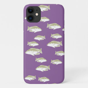 Fische auf lila Case-Mate iPhone hülle
