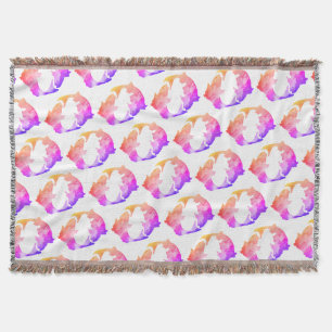 Fische aus rosa Fischen Decke