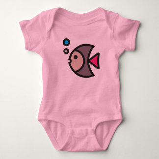 Fische Baby Strampler