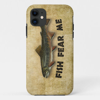 Fische befürchten mich lustiges Fischen iPhone 11 Hülle