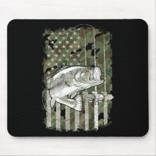 Fische der amerikanischen Camouflage B (auf KG) fü Mousepad
