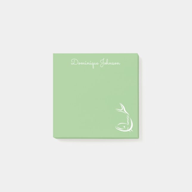 Fische, die Personalisierte Post-It®-Notizen Gezei Post-it Klebezettel (Vorderseite)