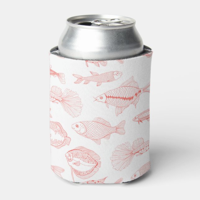 Fische Dosenkühler (Kanne Vorderseite)