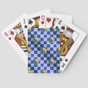 Fische & Feuer-Ochse Spielkarten