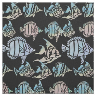 Fische, Fische, Fische und mehr Fische Stoff