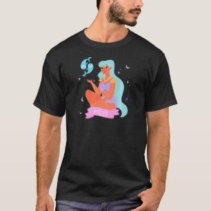 Fische-Frauen-Sternzeichen für ihr Horoskop Astrol T-Shirt