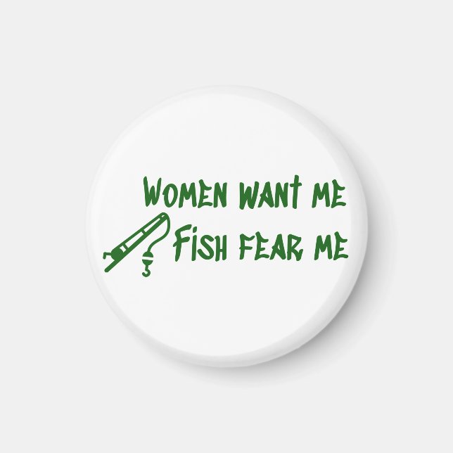 Fische fürchten mich, Fischer Magnet (Vorne)