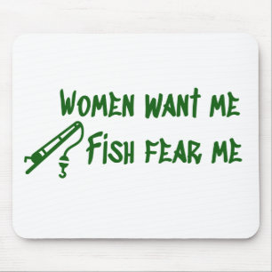 Fische fürchten mich, Fischer Mousepad