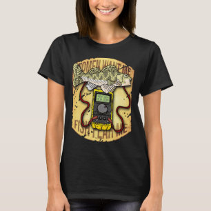 Fische fürchten mich. Ingenieurwesen. T-Shirt