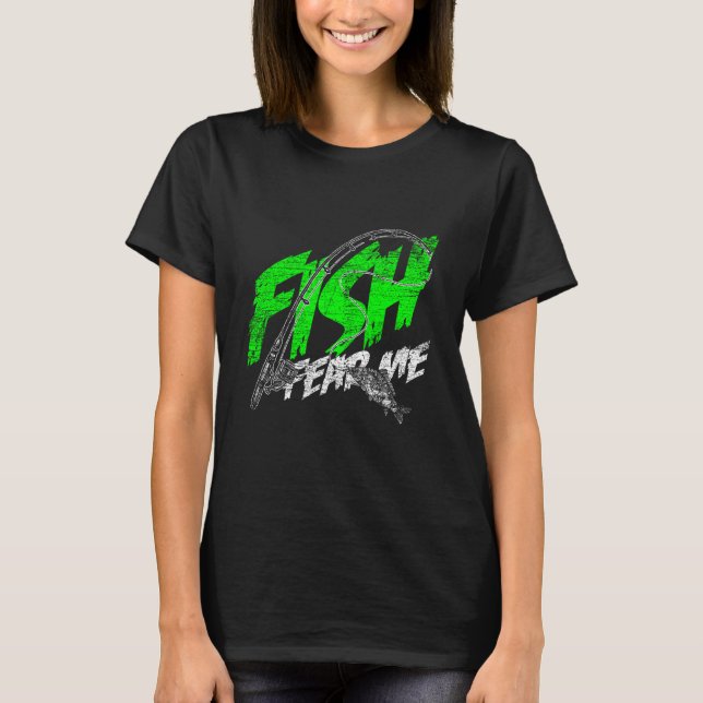 Fische fürchten mich T-Shirt (Vorderseite)