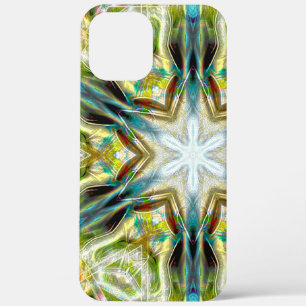 Fische glänzende Sandstruktur Kaleidoskop, grün vo Case-Mate iPhone Hülle