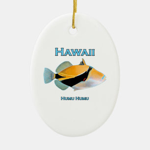 Fische Hawaiis Humu Humu Keramik Ornament