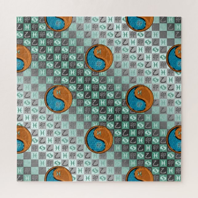 Fische & Holz Kaninchen (Vertikal)