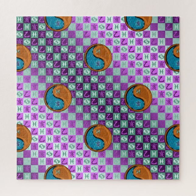 Fische & Holzschwein (Vertikal)