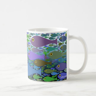 Fische im Meer Kaffeetasse