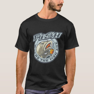 Fische, in denen Fische gefangen werden.Angelfang T-Shirt