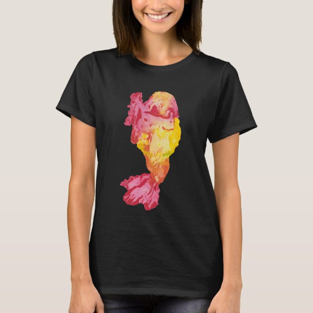 Fische in lebendigen Farben T-Shirt (Vorderseite)