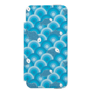 Fische Incipio Watson™ iPhone 5 Geldbörsen Hülle