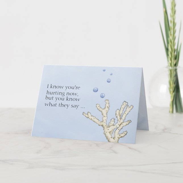 Fische Karte (Vorderseite)